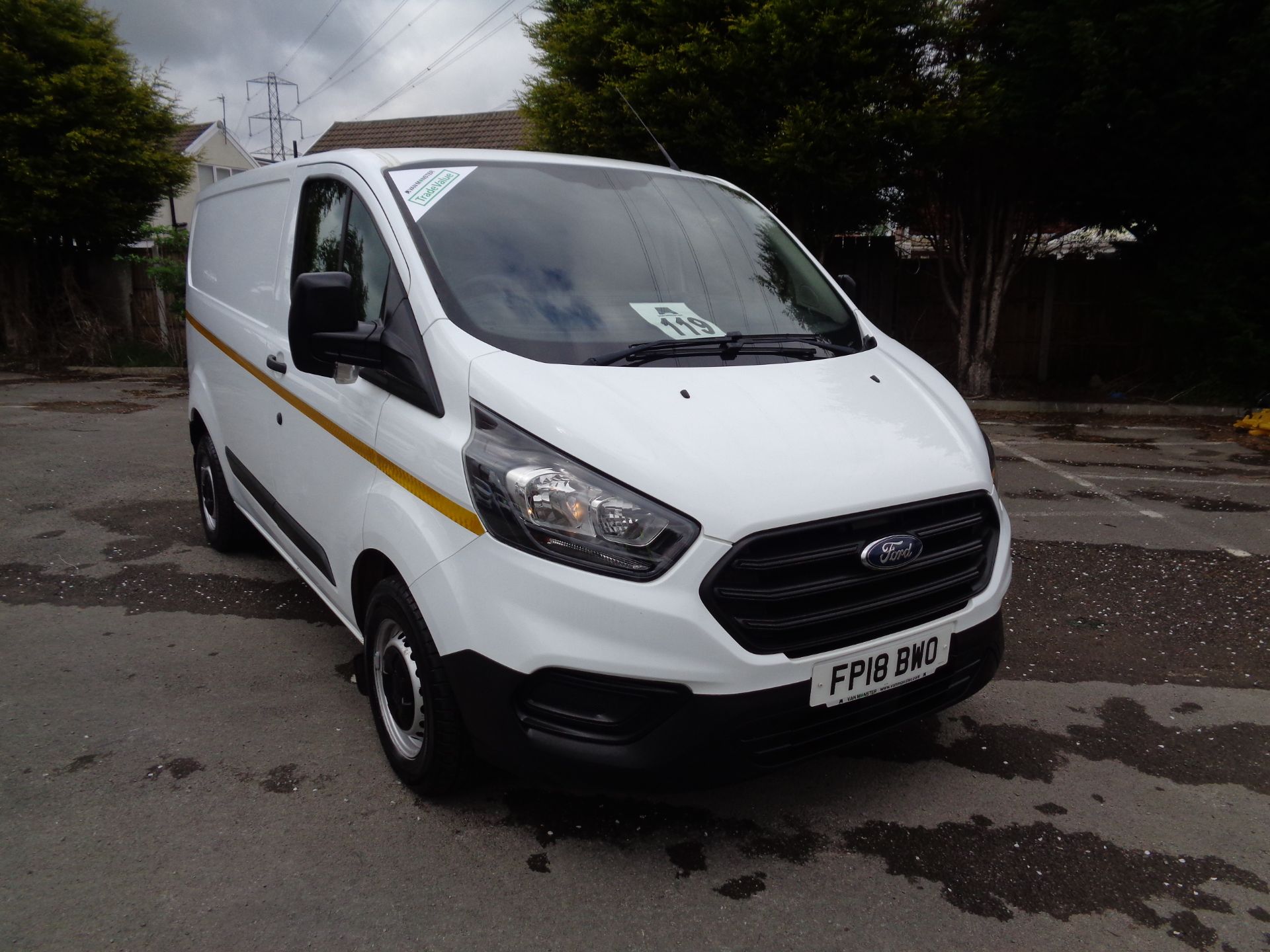 2018 Ford Transit Custom 2.0 Tdci 105Ps Low Roof Van *70MPH SPEED RESTRICTED* (FP18BWO)