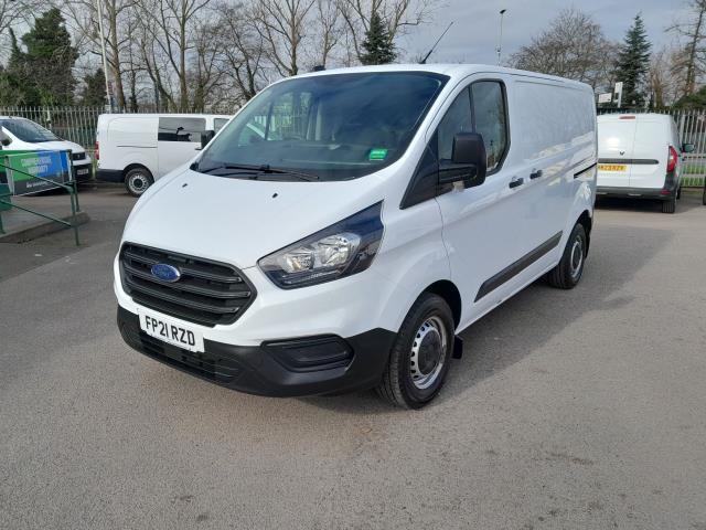 2021 Ford Transit Custom 2.0 Ecoblue Hybrid 130Ps Low Roof Leader Van (FP21RZD) Image 4