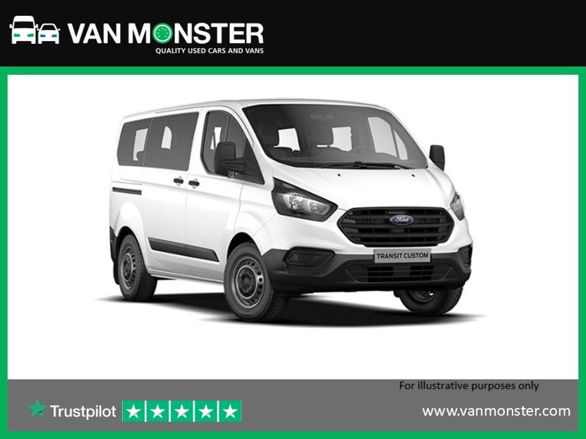 2021 Ford Transit Custom 2.0 Ecoblue 130Ps Low Roof Kombi Leader Van 70MPH RESTRICTED (FP21SDX)