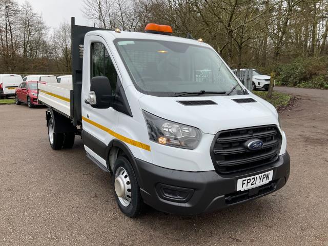 2021 Ford Transit 2.0 Ecoblue 130Ps L2 S/Cab Tipper (FP21YPN) Image 2