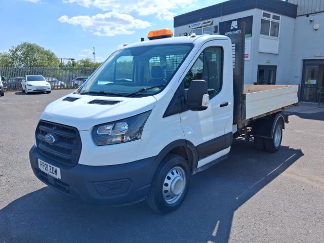 2021 Ford Transit T350 SINGLE CAB TIPPER 130PS EURO 6 (FP21ZDW) Image 3