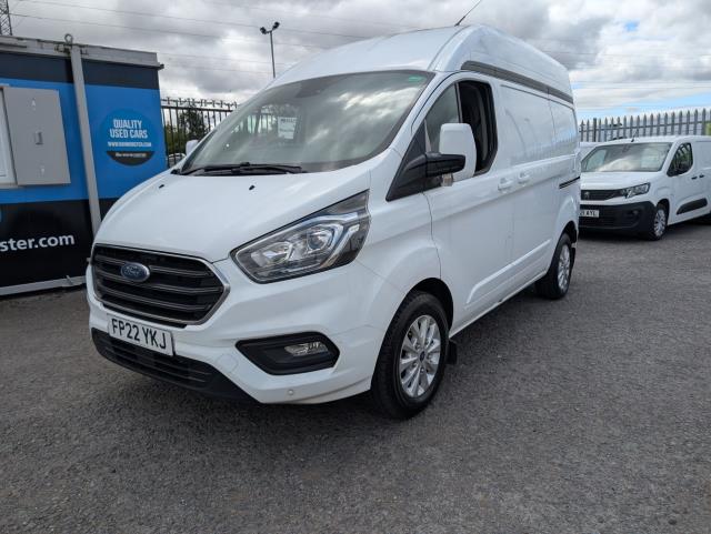 2022 Ford Transit Custom 2.0 Ecoblue 130Ps High Roof Limited Van (FP22YKJ) Image 4
