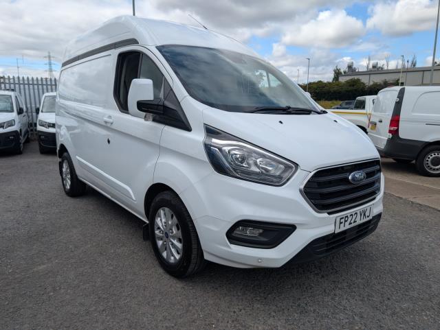 2022 Ford Transit Custom 2.0 Ecoblue 130Ps High Roof Limited Van (FP22YKJ) Image 2
