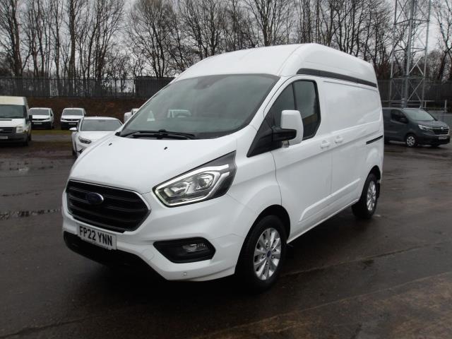2022 Ford Transit Custom 2.0 Ecoblue 130Ps High Roof Limited Van (FP22YNN) Image 3