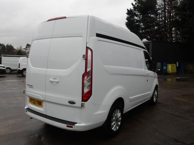 2022 Ford Transit Custom 2.0 Ecoblue 130Ps High Roof Limited Van (FP22YNN) Image 7