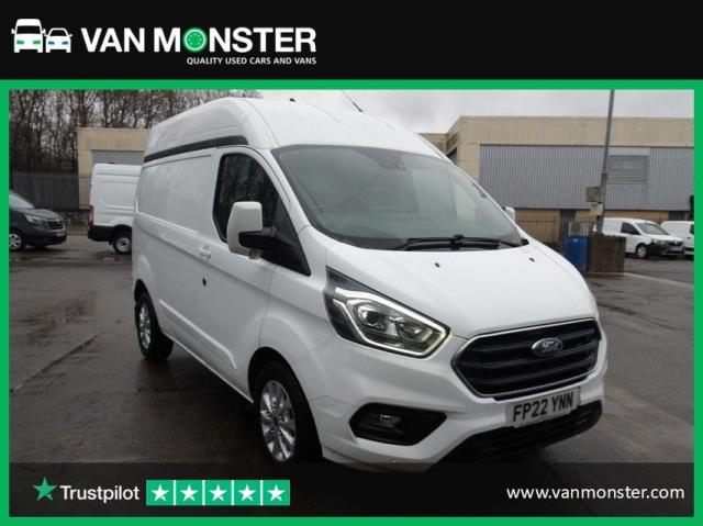 2022 Ford Transit Custom 2.0 Ecoblue 130Ps High Roof Limited Van (FP22YNN)