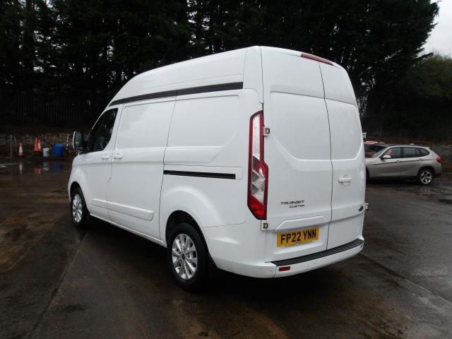 2022 Ford Transit Custom 2.0 Ecoblue 130Ps High Roof Limited Van (FP22YNN) Image 5