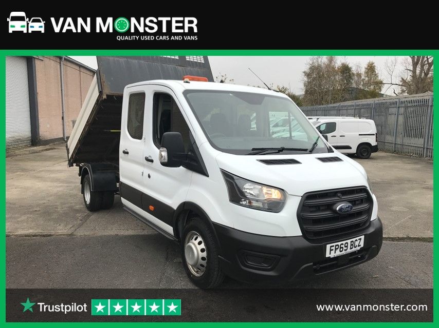 2019 Ford Transit T350 DOUBLE CAB TIPPER 130PS EURO 6 (FP69BCZ)