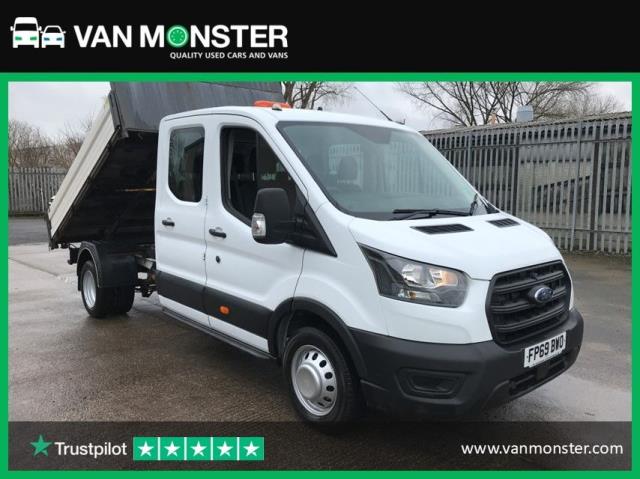 2019 Ford Transit T350 DOUBLE CAB TIPPER 130PS EURO 6 (FP69BWO)