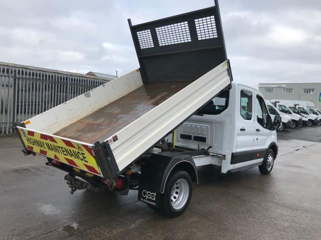 2019 Ford Transit T350 DOUBLE CAB TIPPER 130PS EURO 6 (FP69BWO) Image 4