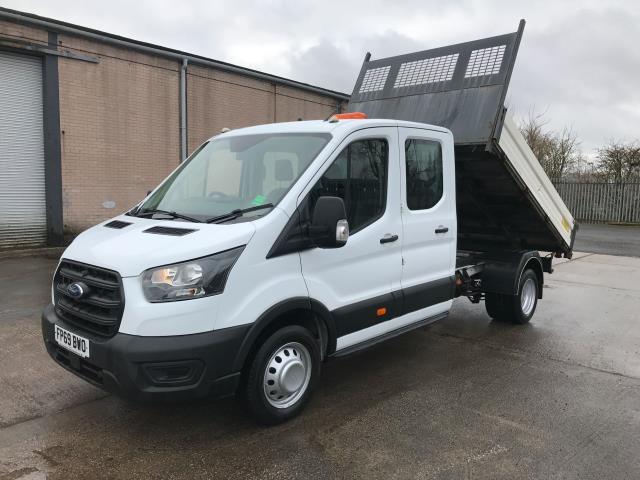 2019 Ford Transit T350 DOUBLE CAB TIPPER 130PS EURO 6 (FP69BWO) Image 2