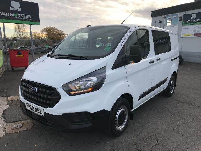 2019 Ford Transit Custom 300 L1 2.0ECOBLUE 105PS LOW ROOF DOUBLE CAB LEADER EURO 6 (FP69WBK) Image 2