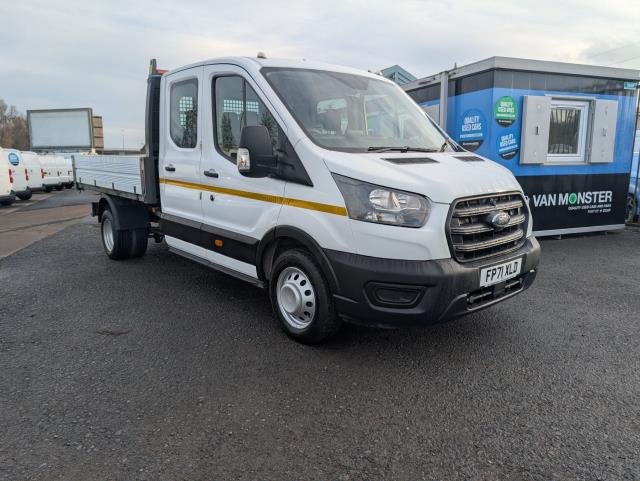 2022 Ford Transit 2.0 Ecoblue 130Ps Double Cab Tipper [1 Way] (FP71XLD) Image 2