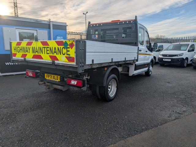 2022 Ford Transit 2.0 Ecoblue 130Ps Double Cab Tipper [1 Way] (FP71XLD) Image 10