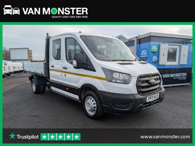 2022 Ford Transit 2.0 Ecoblue 130Ps Double Cab Tipper [1 Way] (FP71XLD)