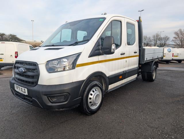 2022 Ford Transit 2.0 Ecoblue 130Ps Double Cab Tipper [1 Way] (FP71XLD) Image 4