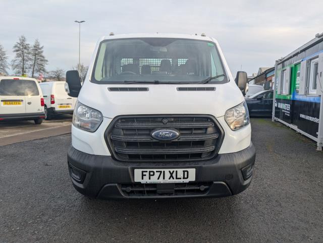 2022 Ford Transit 2.0 Ecoblue 130Ps Double Cab Tipper [1 Way] (FP71XLD) Image 3