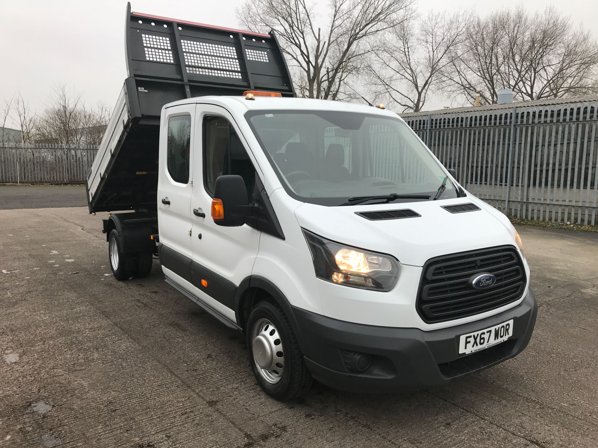 2017 Ford Transit T350 DOUBLE CAB TIPPER 130PS EURO 6 (FX67WOR)