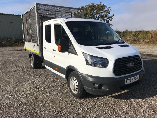 2018 Ford Transit  350 L3 DOUBLE CAB CAGED TIPPER 130PS EURO 6 (FY67SSJ)