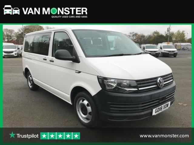 2018 Volkswagen Transporter Shuttle 2.0 Tdi Bmt 150Ps S Minibus Dsg (GD18XOW)