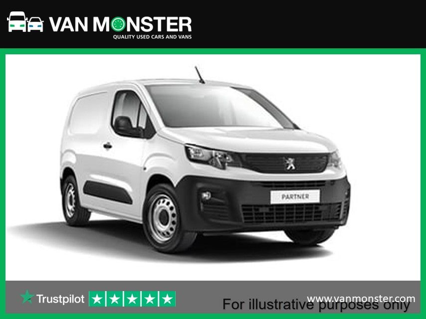 2021 Peugeot Partner 1000 1.5 Bluehdi 100 Asphalt Premium Van (GJ71ORC)