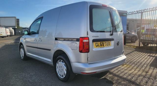 2019 Volkswagen Caddy 2.0 Tdi Bmt 102Ps Trendline [Ac] Van Dsg *SILVER* (GL69CEU) Image 8