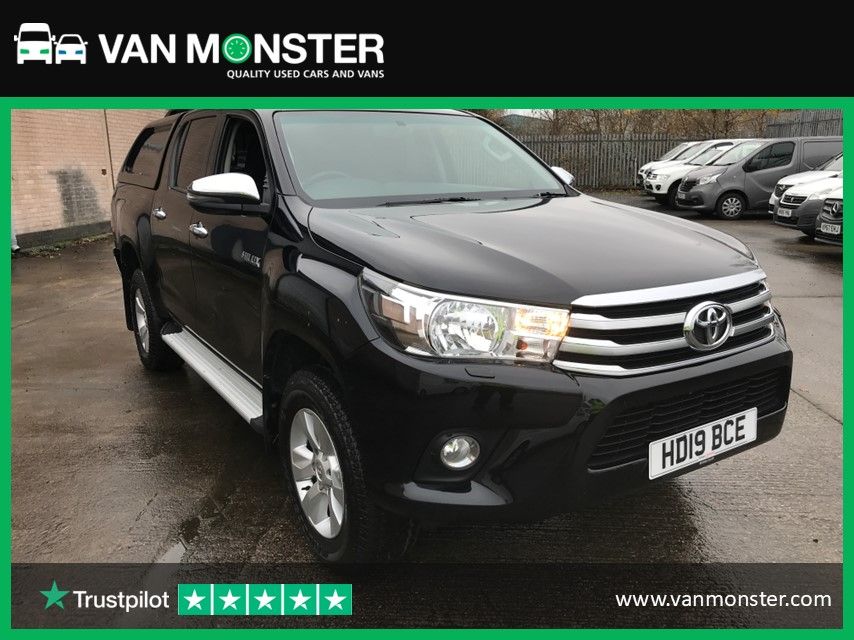 2019 Toyota Hilux ICON 4X4 DOUBLE CAB 2.4 D-4D  150PS AUTO EURO 6  (HD19BCE)