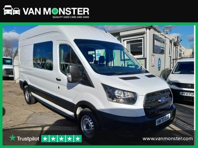 2021 Ford Transit 2.0 Ecoblue 130Ps H3 Leader Double Cab Van (HW70UJR)