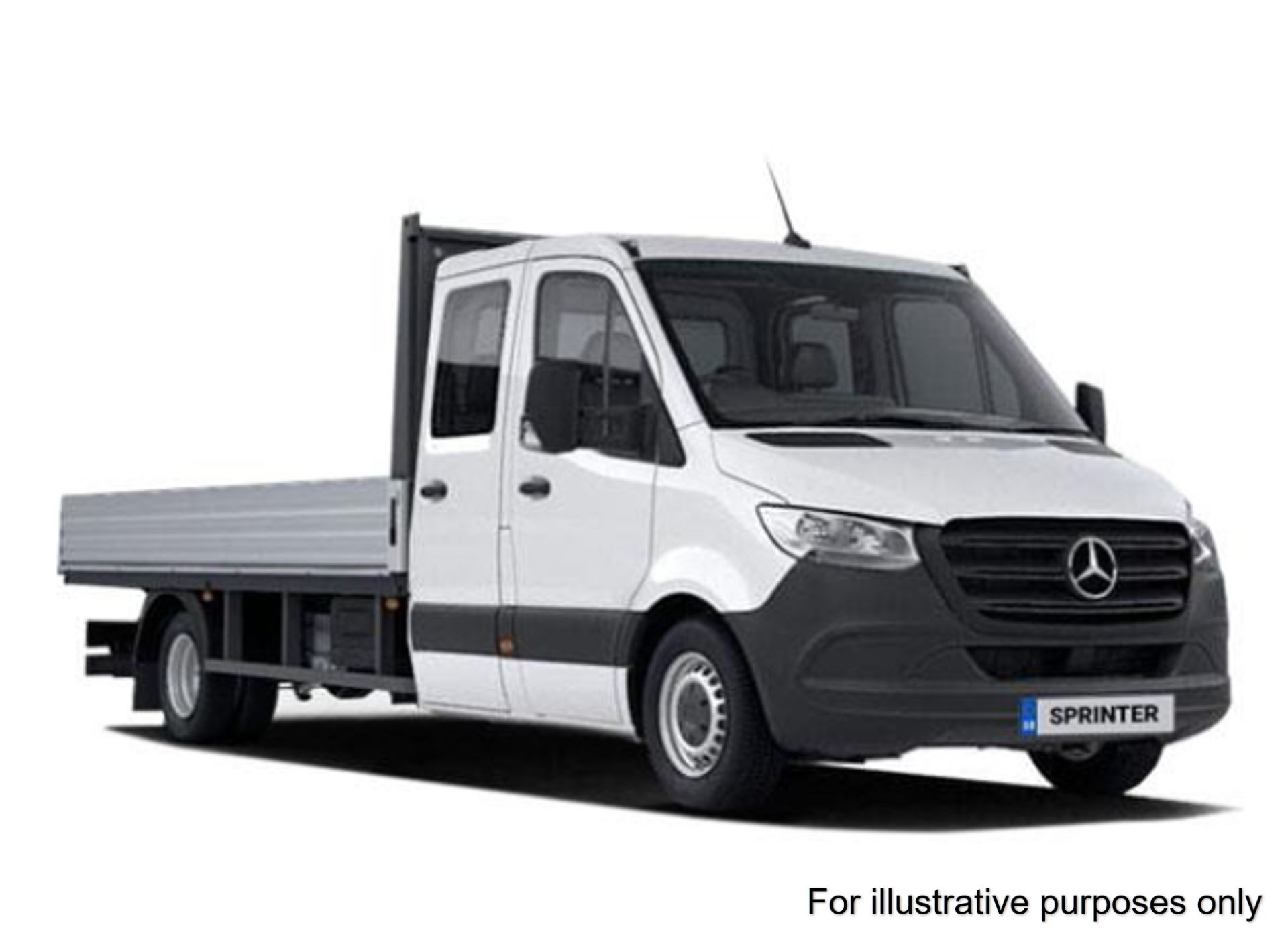 2019 Mercedes-Benz Sprinter 3.5T Crew Cab Tipper L3 (KJ19GOP)