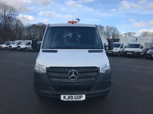 2019 Mercedes-Benz Sprinter 3.5T Crew Cab Tipper L3 (KJ19GOP) Image 3