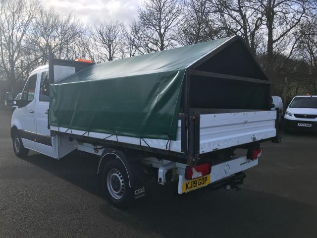 2019 Mercedes-Benz Sprinter 3.5T Crew Cab Tipper L3 (KJ19GOP) Image 7