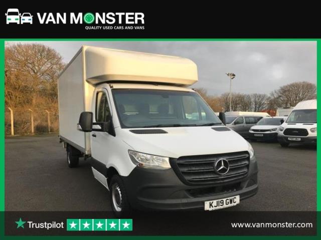 2019 Mercedes-Benz Sprinter 3.5T SPRINTER LUTON 314 CDI RWD EURO 6 (KJ19GWC)