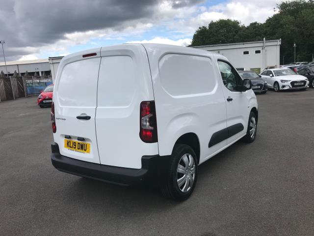 2019 Peugeot Partner 1000 1.6 BLUE HDI 100 PROFESSIONAL VAN EURO 6 (KL19DWU) Image 9