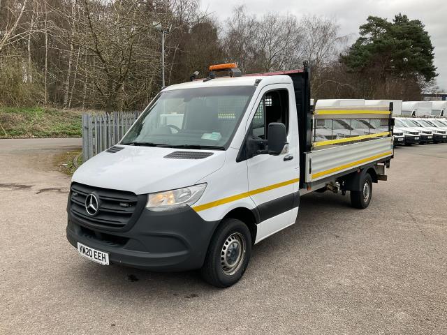 2020 Mercedes-Benz Sprinter 3.5T Dropside Tail Lift (KM20EEH) Image 3