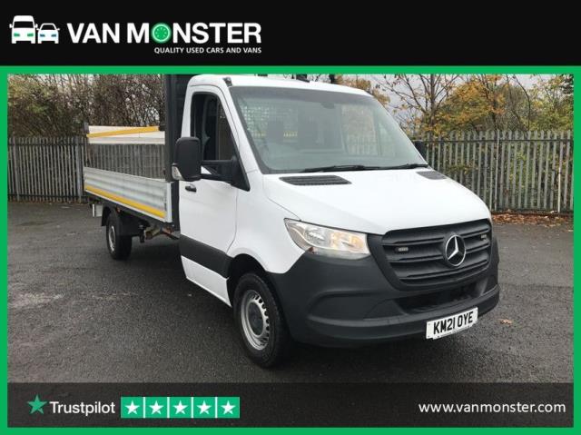 2021 Mercedes-Benz Sprinter 315CDI 13FT DROPSIDE 150PS EURO 6  TAIL LIFT (KM21OYE)