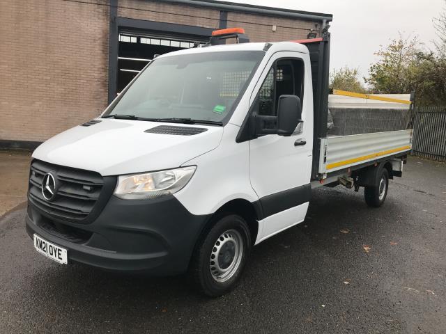 2021 Mercedes-Benz Sprinter 315CDI 13FT DROPSIDE 150PS EURO 6  TAIL LIFT (KM21OYE) Image 3