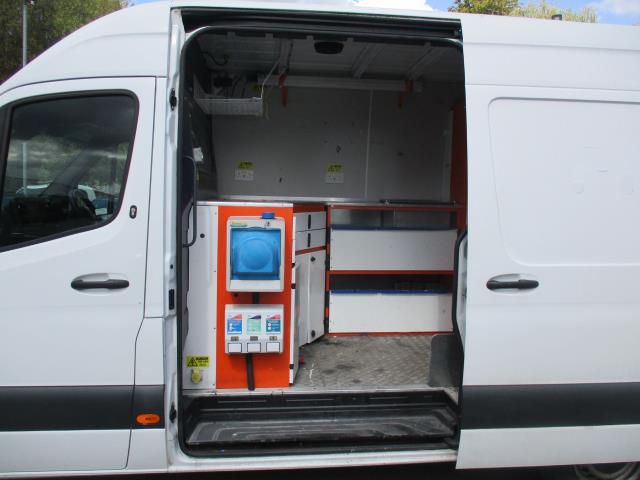 2021 Mercedes-Benz Sprinter 3.5T H2 Progressive Van MOBILE WORKSHOP WITH ELECTRICS, RAMP AND INTERNAL WINCH AND PTO  (KM21XUN) Image 29