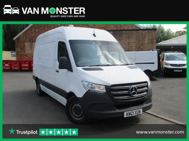 2021 Mercedes-Benz Sprinter 3.5T H2 Progressive Van MOBILE WORKSHOP WITH ELECTRICS, RAMP AND INTERNAL WINCH (KM21XUN)