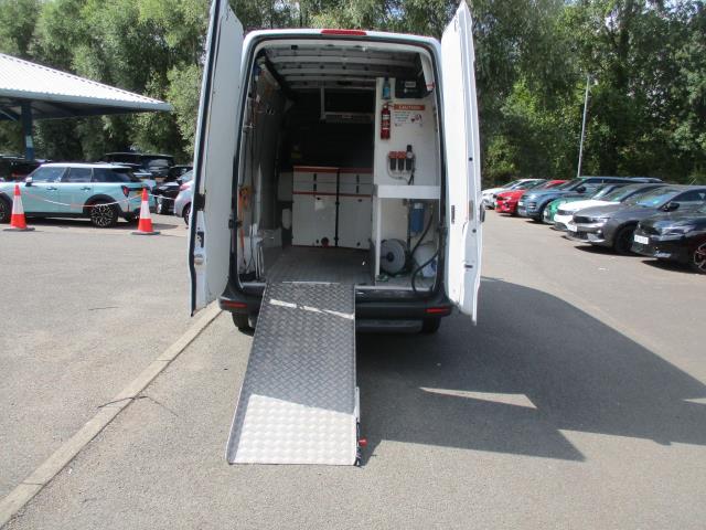 2021 Mercedes-Benz Sprinter 3.5T H2 Progressive Van MOBILE WORKSHOP WITH ELECTRICS, RAMP AND INTERNAL WINCH AND PTO  (KM21XUN) Image 36