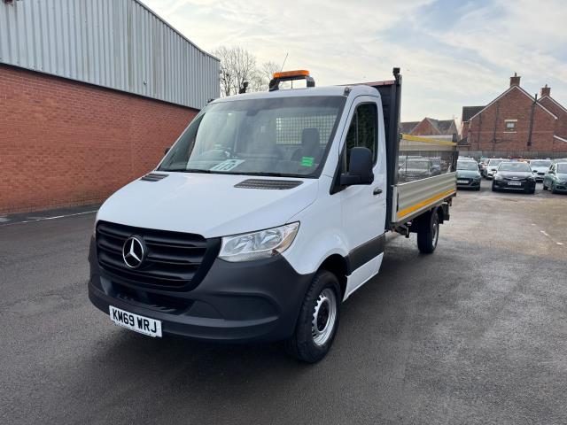 2019 Mercedes-Benz Sprinter L3 316 DROPSIDE TAILLIFT (KM69WRJ) Image 4