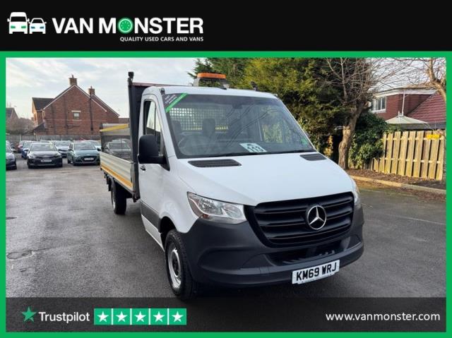 2019 Mercedes-Benz Sprinter L3 316 DROPSIDE TAILLIFT (KM69WRJ)