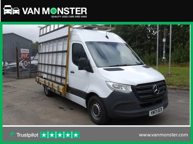 2021 Mercedes-Benz Sprinter 315Cdi  L2 H2 3.5T Progressive Van with Glazing Rack and Roof Rack  (KM71OCB)