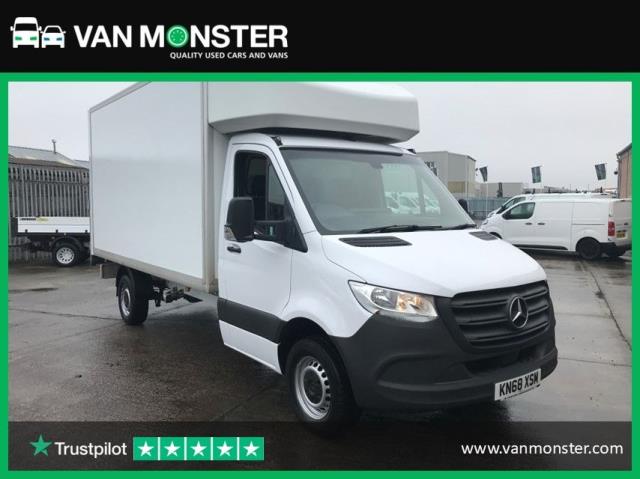 2018 Mercedes-Benz Sprinter 314CDI 13FT LUTON 140PS EURO 6 TAIL LIFT EURO 6 (KN68XSM)