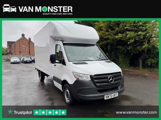 2022 Mercedes-Benz Sprinter 3.5T 315 CDI HD Emissions Progressive Luton Tail Lift (KN72UOT)