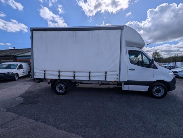 2022 Mercedes-Benz Sprinter 3.5T Hd LUTON CURTAINSIDE - Rare Curtain Side | Clean Example | Ready for Work (KP22OWO) Image 9