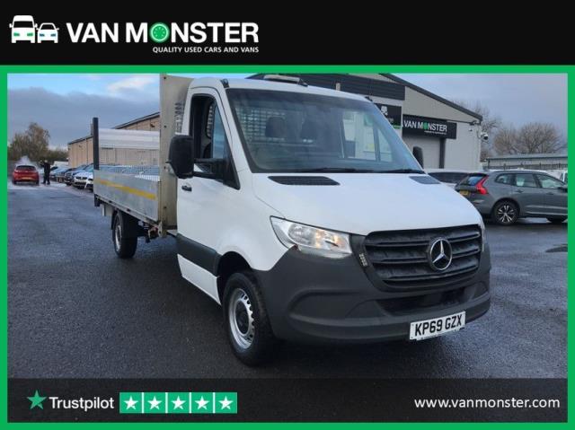 2020 Mercedes-Benz Sprinter 316CDI 13FT DROPSIDE 160PS EURO 6  TAIL LIFT (KP69GZX)