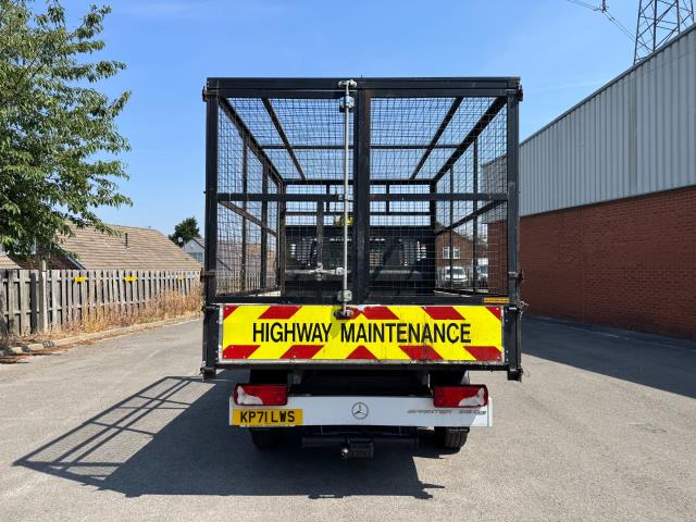 2021 Mercedes-Benz Sprinter 315 S/Cab Caged Tipper (KP71LWS) Image 8