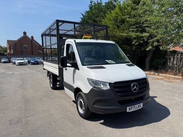 2021 Mercedes-Benz Sprinter 315 S/Cab Caged Tipper (KP71LWS) Image 2