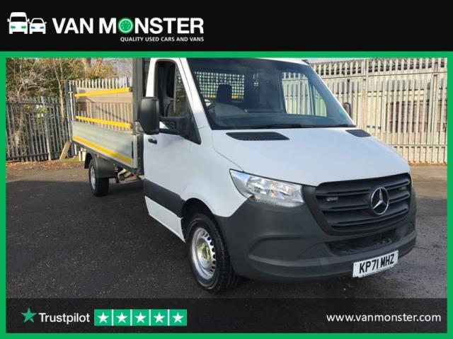 2021 Mercedes-Benz Sprinter 315CDI 14FT DROPSIDE 150PS EURO 6  TAIL LIFT (KP71MHZ)