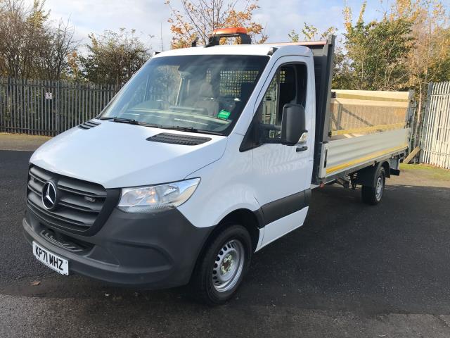 2021 Mercedes-Benz Sprinter 315CDI 14FT DROPSIDE 150PS EURO 6  TAIL LIFT (KP71MHZ) Image 3